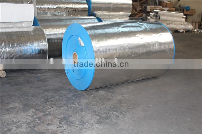 large width 2.6m aluminium foil or film woven fabric