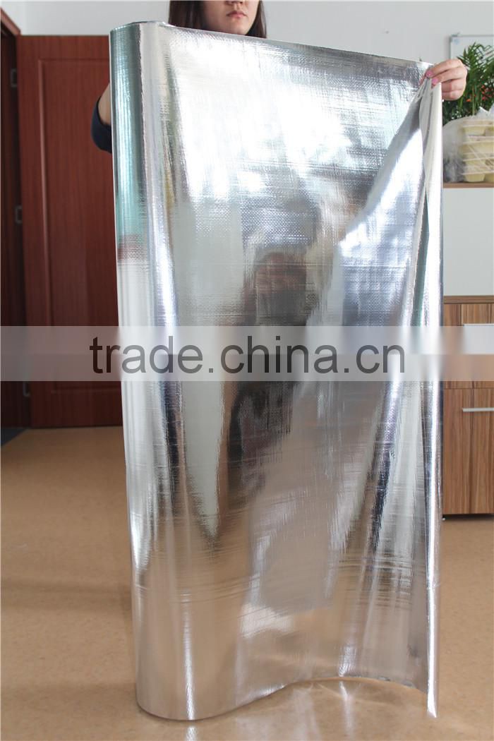 high quality reflective aluminium foil polymer adhesive roof sheeting