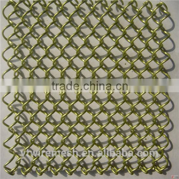 Shiny metal mesh curtain, chain link curtain, metal mesh screen
