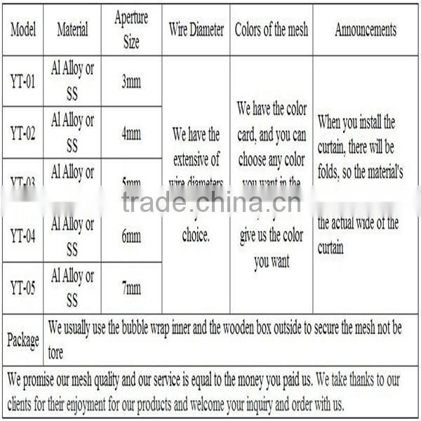 Luxurious China supplier aluminum window curtains for christmas