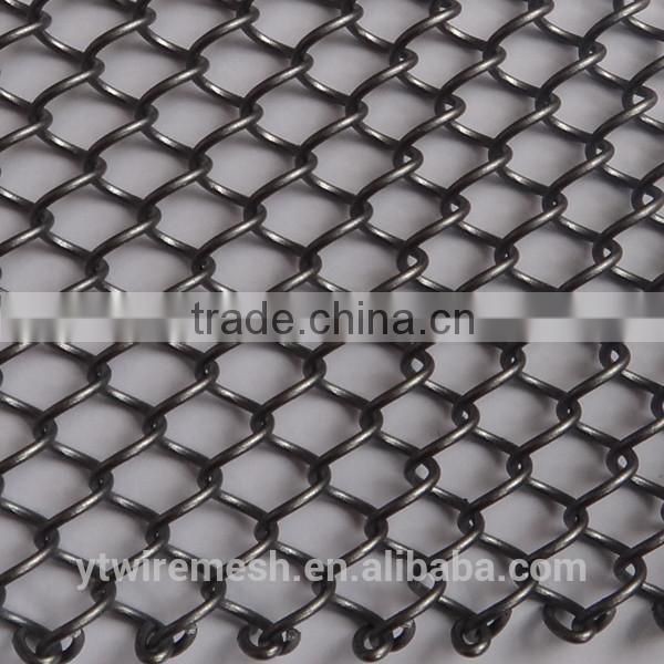 Shiny metal mesh curtain, chain link curtain, metal mesh screen