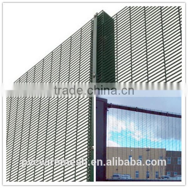Galvanized 358 anti-climb fence/High security fence