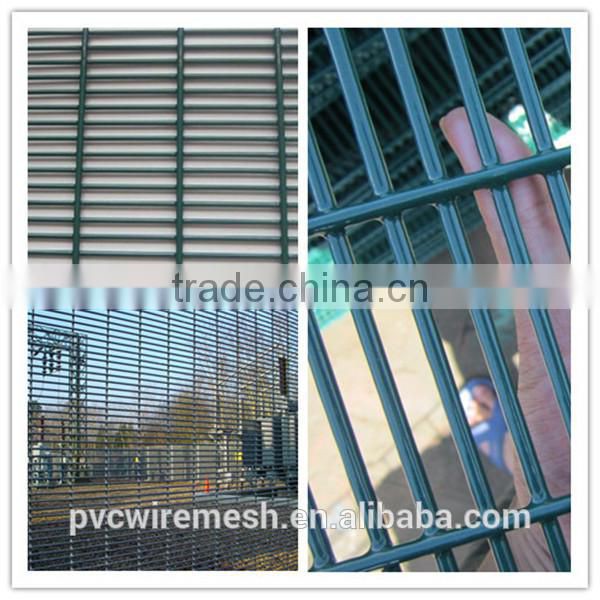 Galvanized 358 anti-climb fence/High security fence