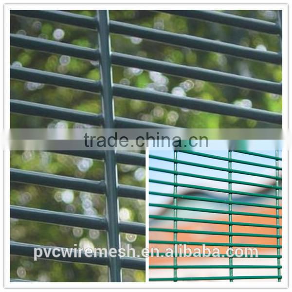 Galvanized 358 anti-climb fence/High security fence