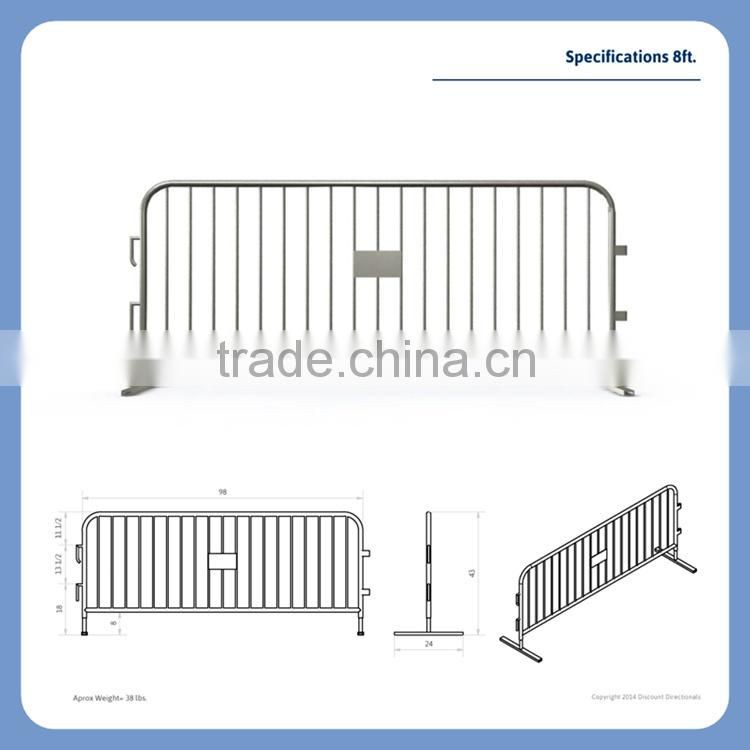 specialized production high quality hot sale factory price welded steel Crowed Control Barrier event barrier