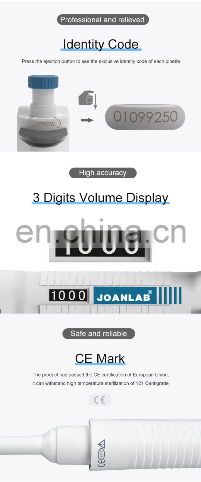 AKMLAB Whole Autoclavable Pipette/ Pipette Pens/ Micropipette