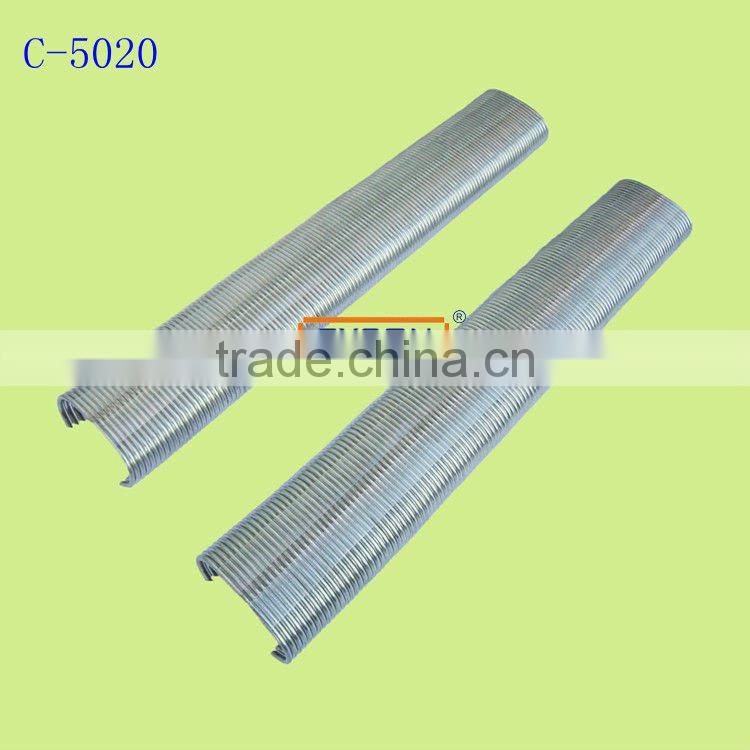 fibre mattress making staples