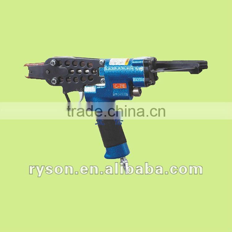 pneumatic staples C ring hog ring nails for spring mattress manufacture