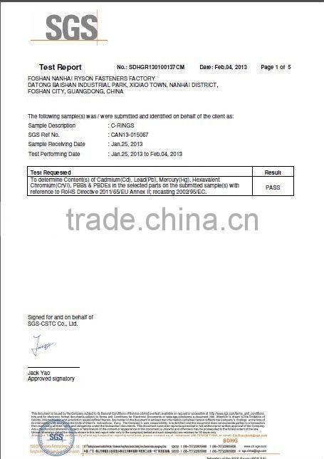 factory finished staples C ring hog ring for pocket spring mattress