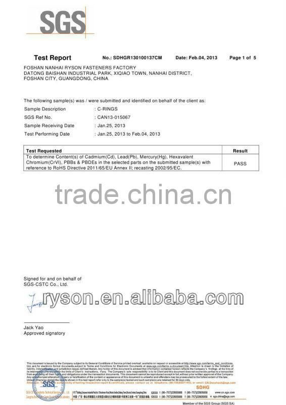 pneumatic staples C ring hog ring nails for spring mattress manufacture