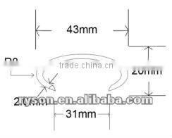 pneumatic staples C ring hog ring nails for spring mattress manufacture