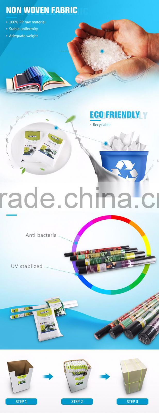 New Product Distributor Wanted Fabric Rolls Weed Control Agriculture Nonwovens