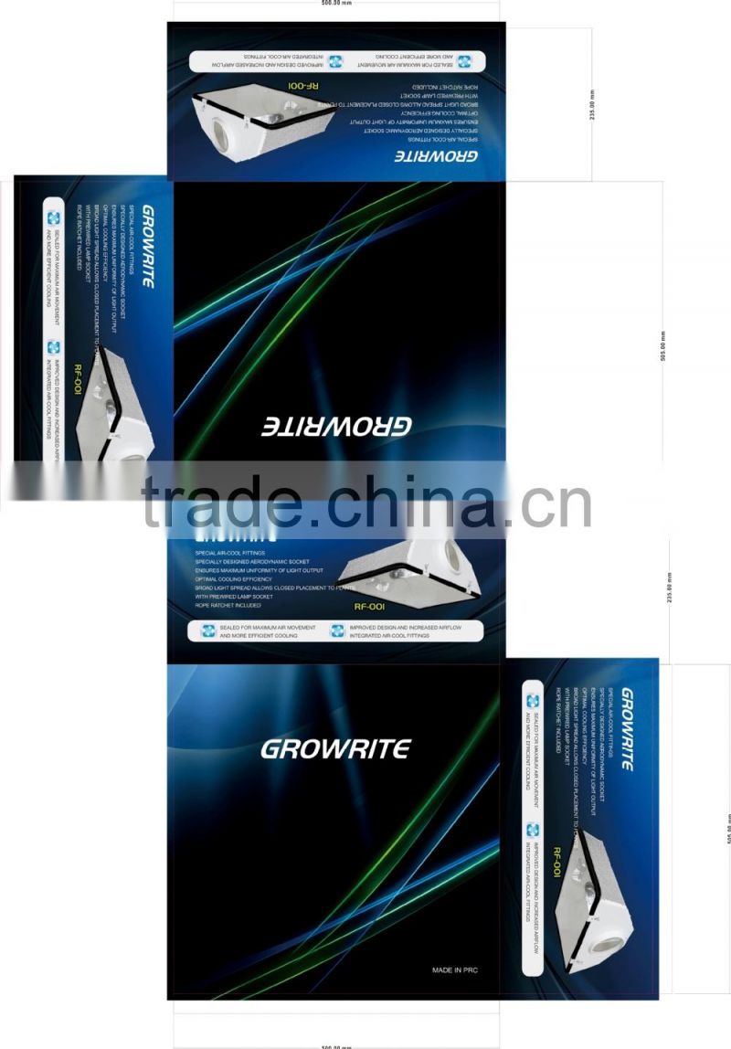 high-reflective aluminum grow lighting hydroponic system for planting