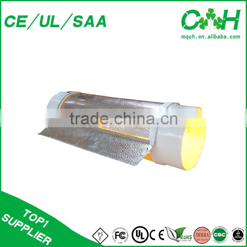 Hydroponic agriculture light reflector 600w cool tube,grow lighting reflector, aluminum 8 cool Hydroponic grow light reflectors