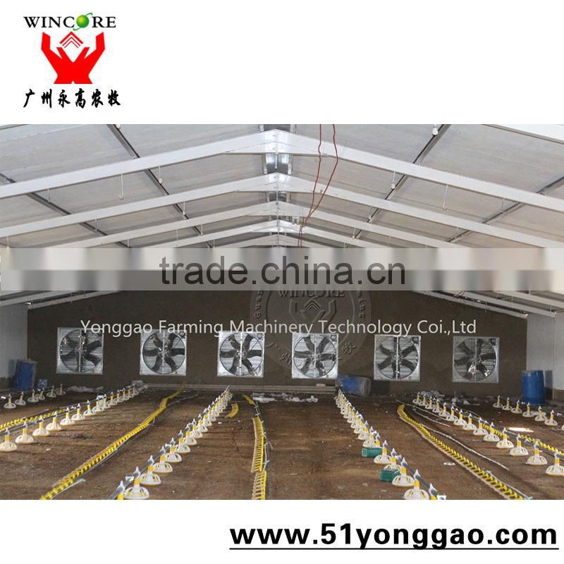 YONGGAO Professional chicken automatic feeder poultry farm waterers automatic feeding system