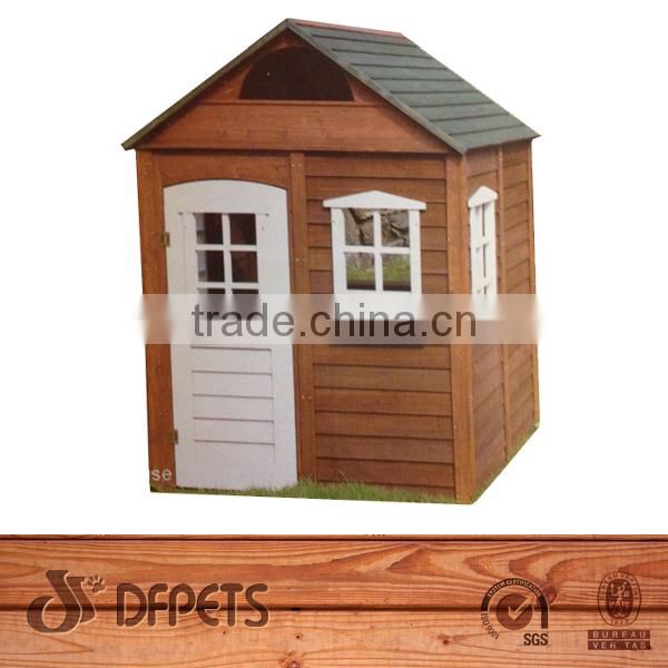 DFPets DFP023 Made In China cardboard playhouse for kid