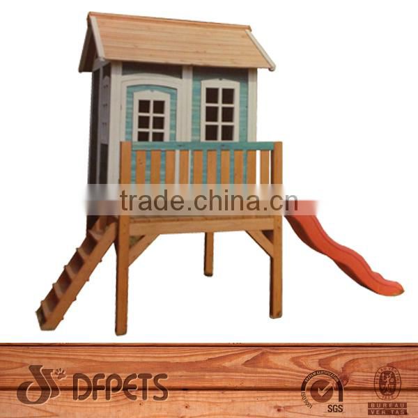 DFPets DFP022M Factory Supply indoor wooden playhouses for kids