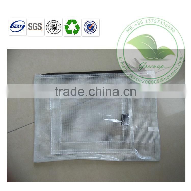 Fashion Design Eco-friendly PVC Document Bag For File