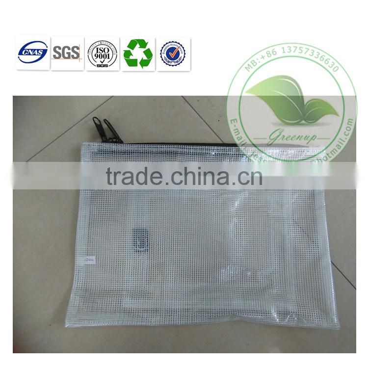 Fashion Design Eco-friendly PVC Document Bag For File