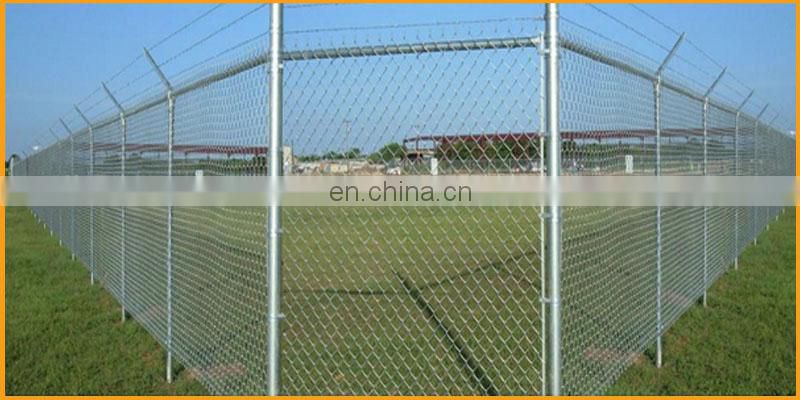 weight per square meter for gi chain link fencing