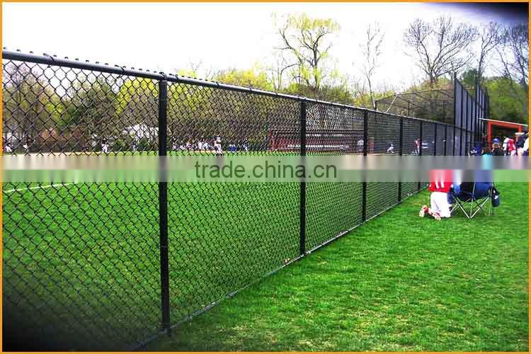 Black Color Chain Link Fence Cheap Fence Panels