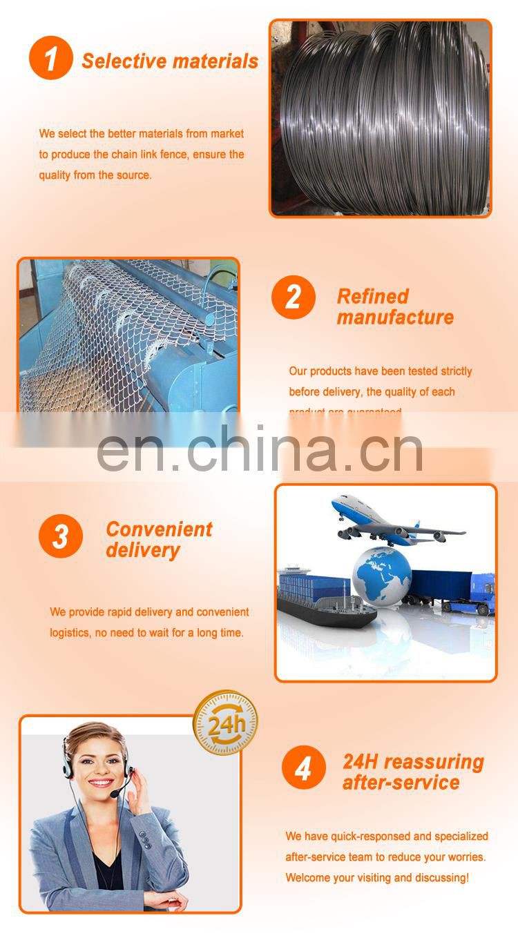 weight per square meter for gi chain link fencing