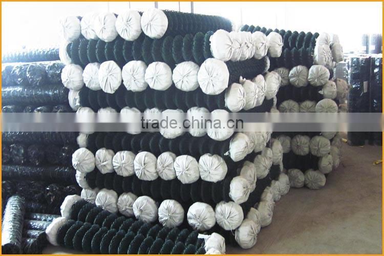 Black Color Chain Link Fence Cheap Fence Panels