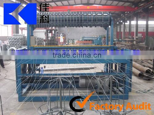 Automatic Galvanized Low carbon Steel Wires Twisted Barbed Wire Making Machines JIAKE Factory