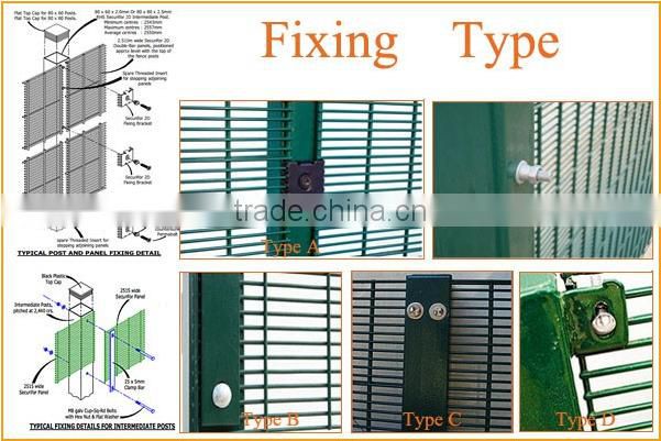 Best price anti climb 358 prison fencing factory