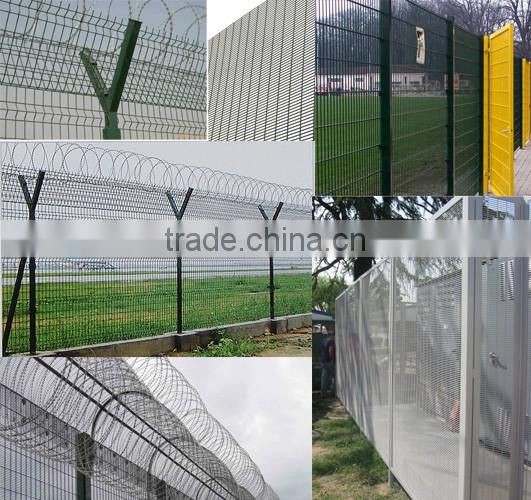 hot dipped galvanized 358 anti climb security fence