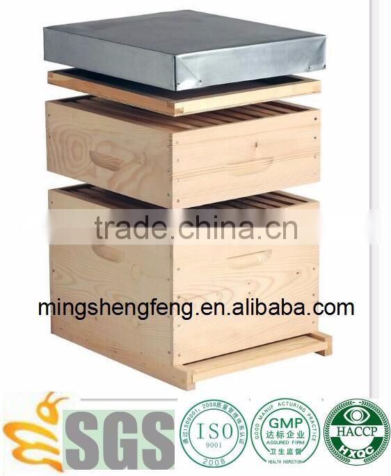 New pine wood 2 layer Australian langstroth bee hive