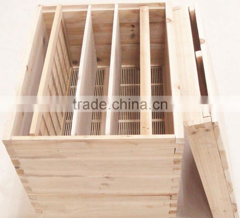 High quality fir/pine wood bee hive for beekeeping, honey bee house