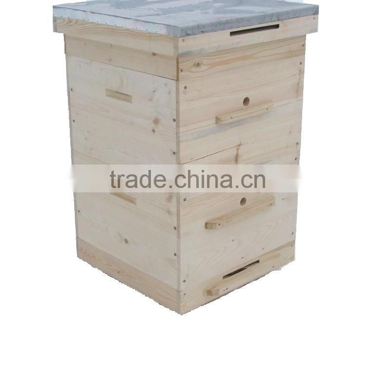 Wooden langstroth one layer/ two layer bee hive