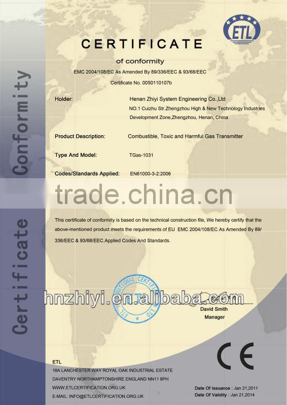 TGas-1031 Online CL2 Monitor 0-10ppm