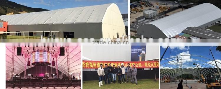 Aluminum frame big dinner hall tent with glass wall in cheap price for sale