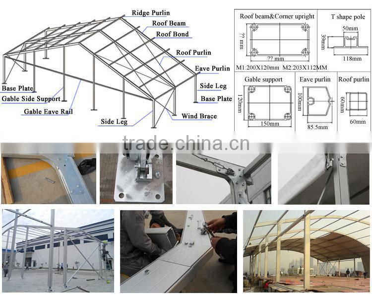 Good quality small clear roof tents