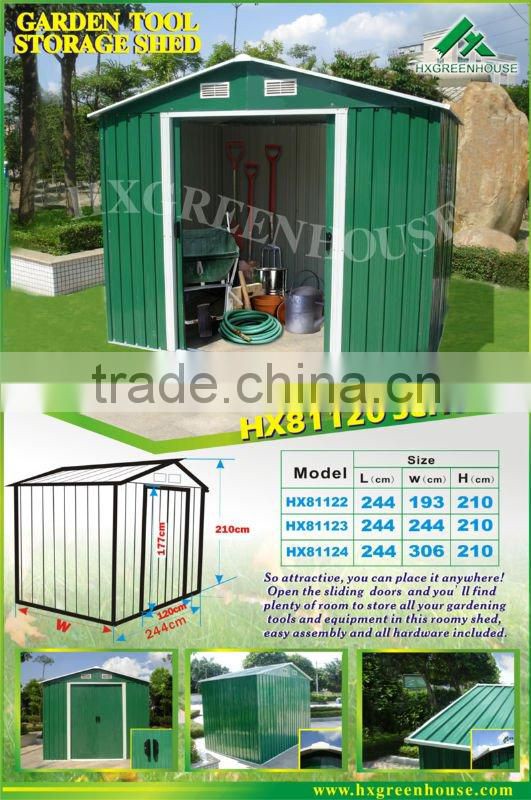 cheap goods from china prefab garden storage shed for backyard HX81122-B