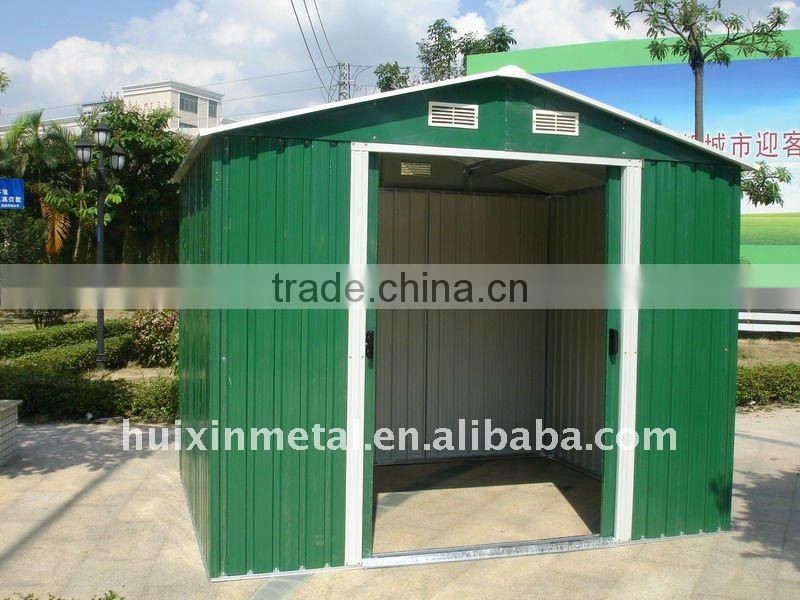 High quality metal garden tool boxes storage sheds for sale
