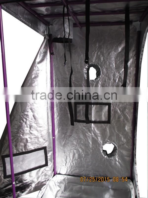 New Portable Grow Tent Green Room Bud Room Dark Room 3x3x2m for Gardening Hydroponic