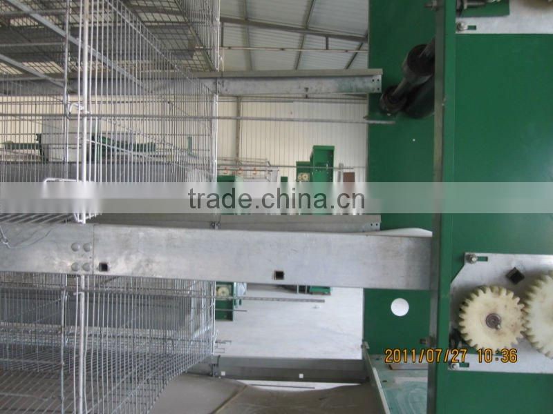 broiler cage,automatic chicken cage-manure removal system
