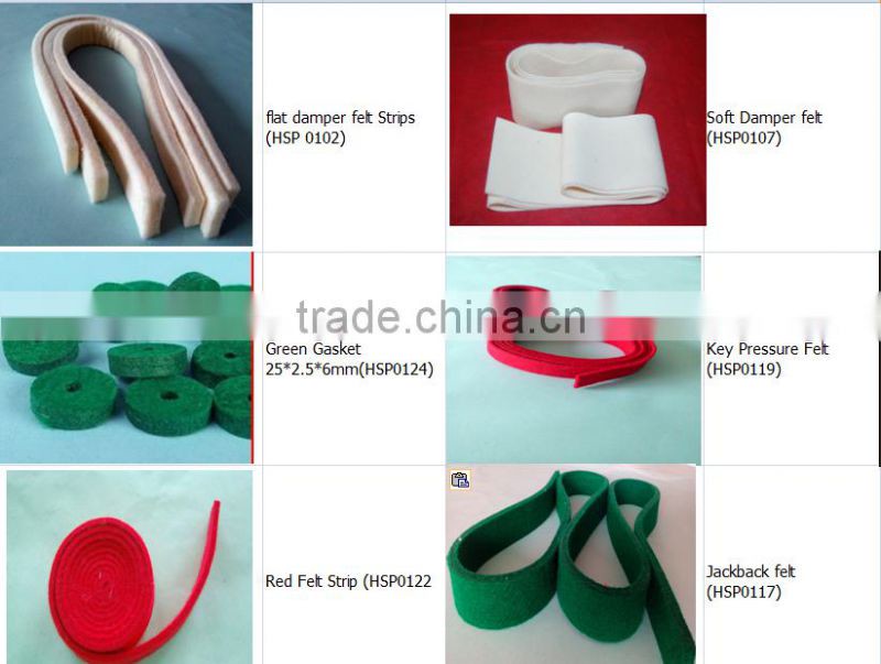 wholesale piano wool accessories and hammer head for piano