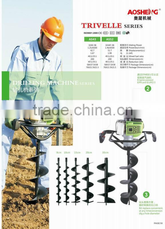 farm equipment and tool: ground drill AS43