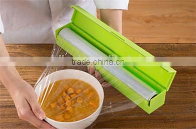 Cling film cutter / Plastic cling fiam cutter / S/S candy color cling film cutter