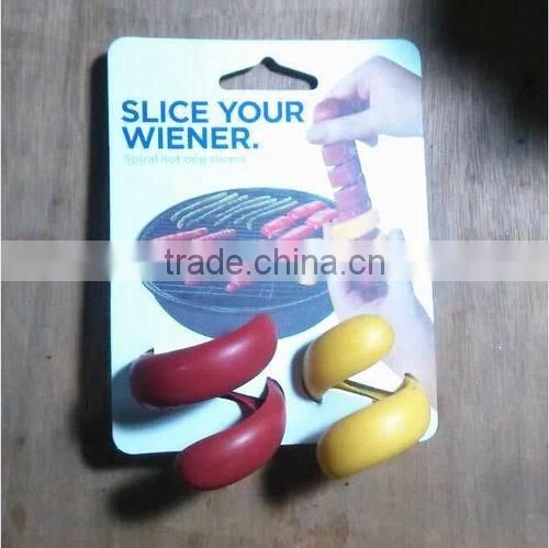 spiral vergetable slicer/Slicer ur wiener/ as seen on tv spiral slicer