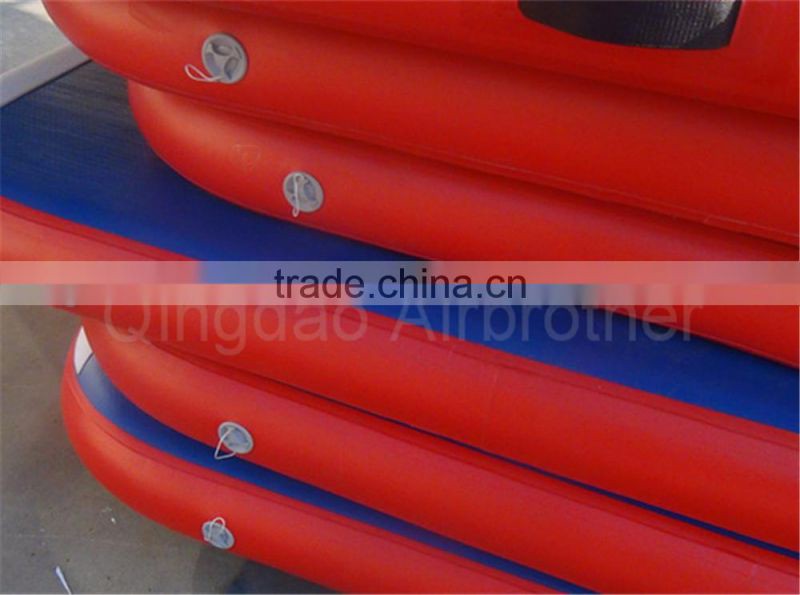 Long Service Life DWF 5m Inflatable Tumbling Air Track for Gym