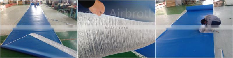 Long Service Life DWF 5m Inflatable Tumbling Air Track for Gym