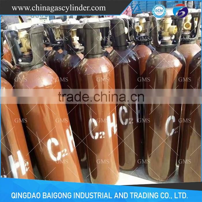 2017 Hot sale acetylene gas cylinder price
