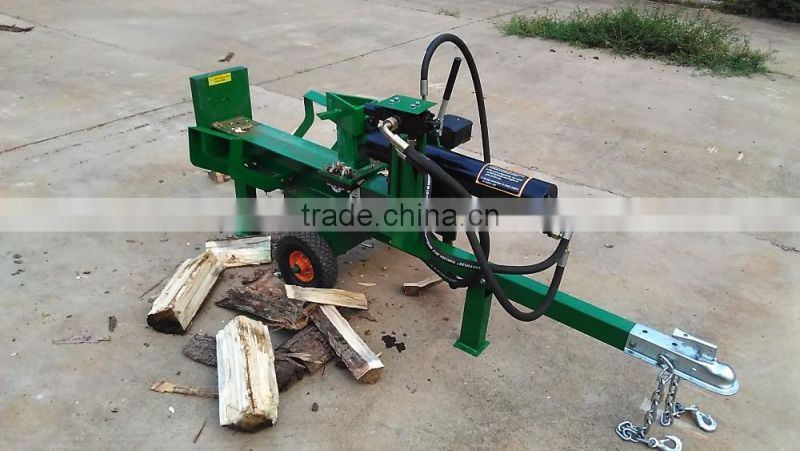 Hot USD350.00 20T log splitter ,wood processor with 6.5HP petrolengine