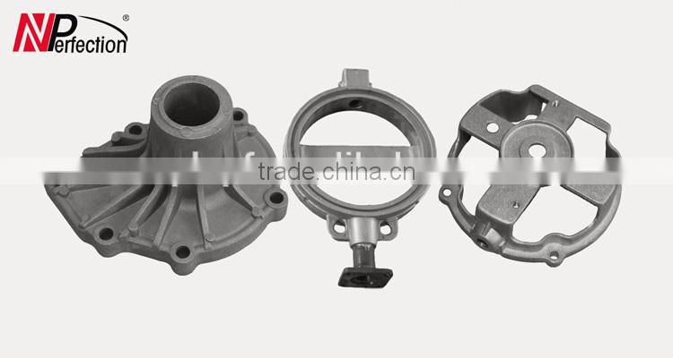 aluminum manifold casting accroding to drawings