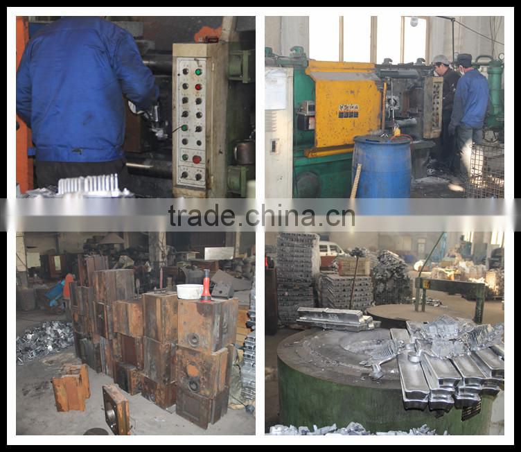 aluminum manifold casting accroding to drawings